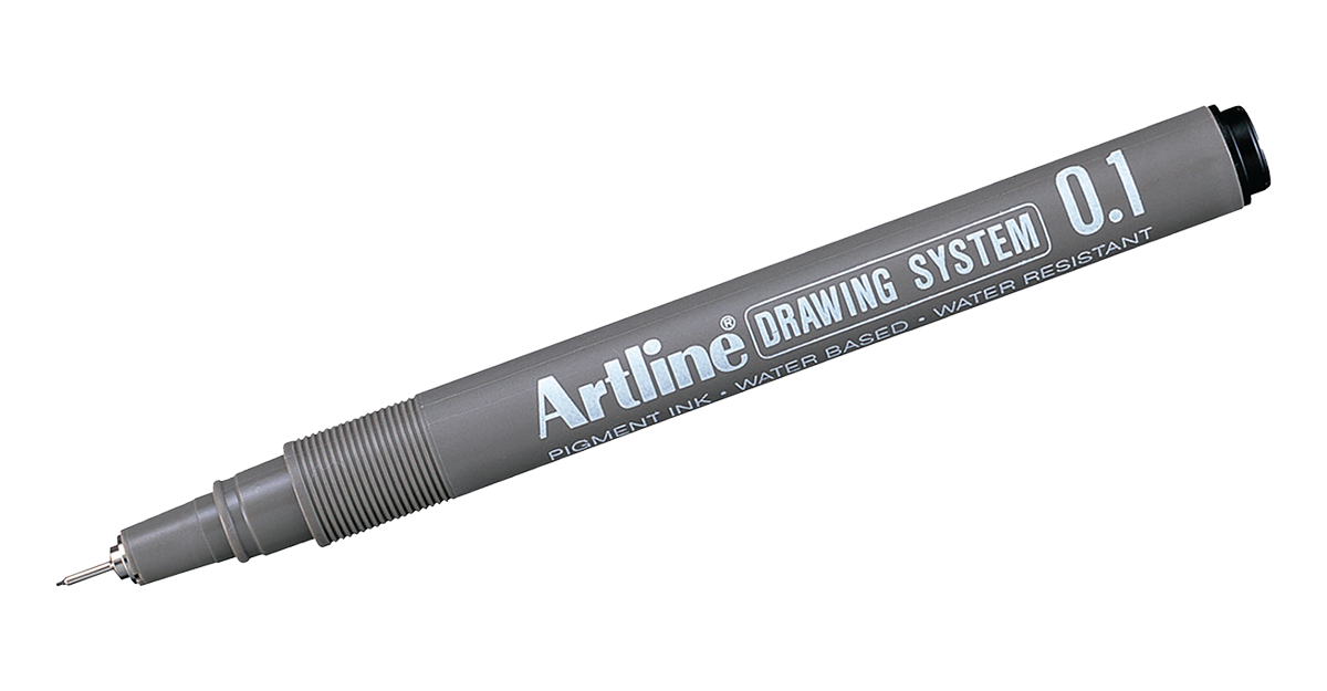 EK-231 Drawing System Pen 0.1mm Tip