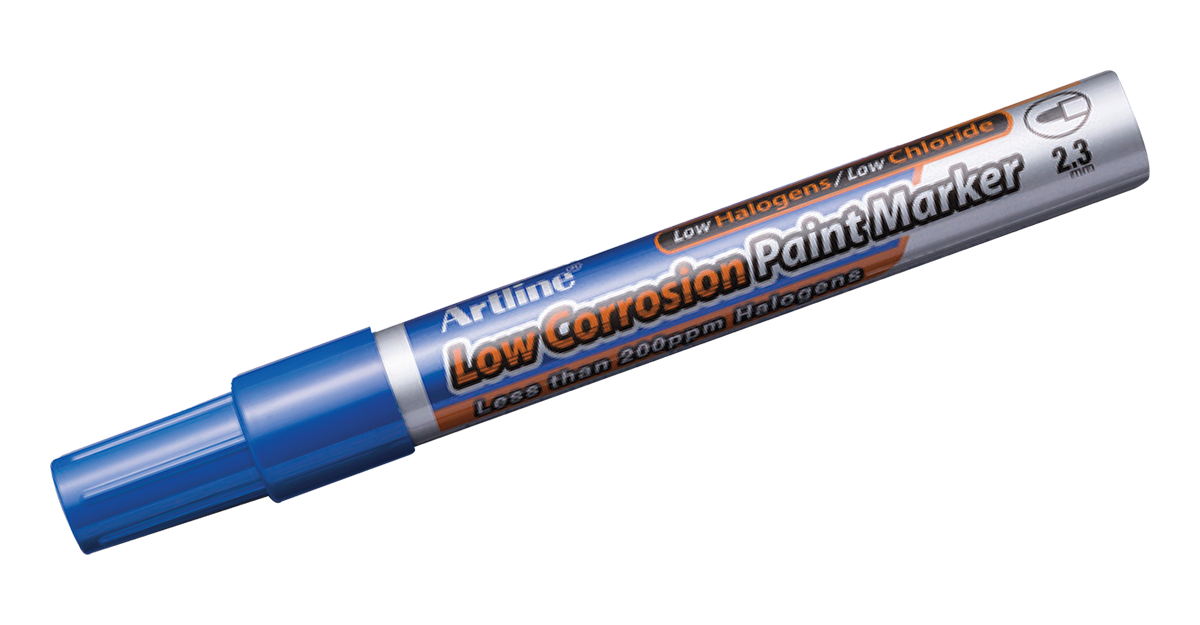 EK-420 Low Corrosion Paint Marker Blue