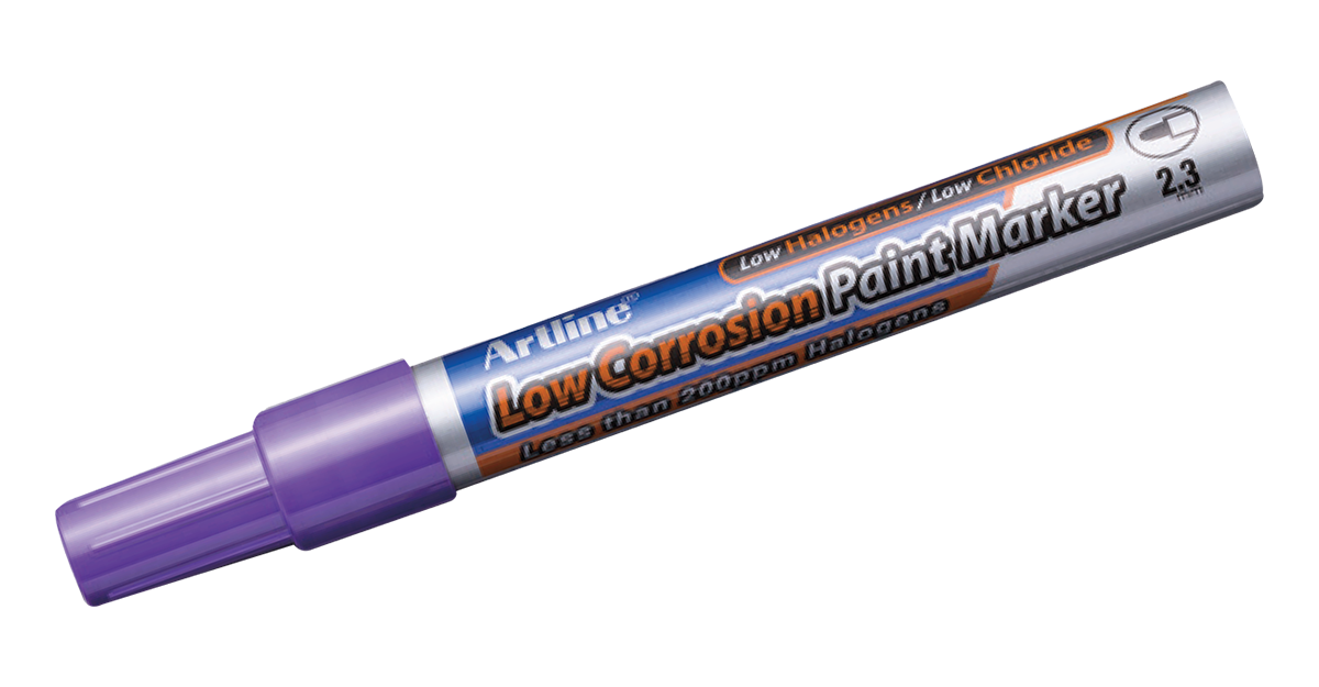 EK-420 Low Corrosion Paint Marker Purple