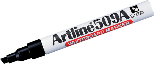 Aluminum Barrel Whiteboard Markers | 2.0-5.0mm Chisel Tip | Low Odor
