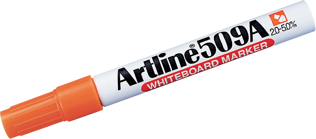 Aluminum Barrel Whiteboard Markers | 2.0-5.0mm Chisel Tip | Low Odor