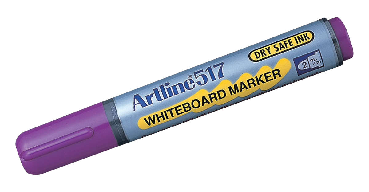 EK-517 Dry-Safe Whiteboard Marker Purple