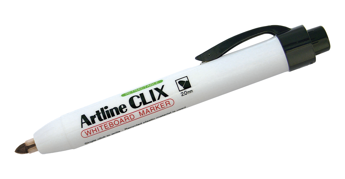 EK-573A Artline CLIX Whiteboard Marker Black