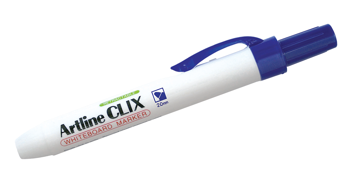 EK-573A Artline CLIX Whiteboard Marker Blue