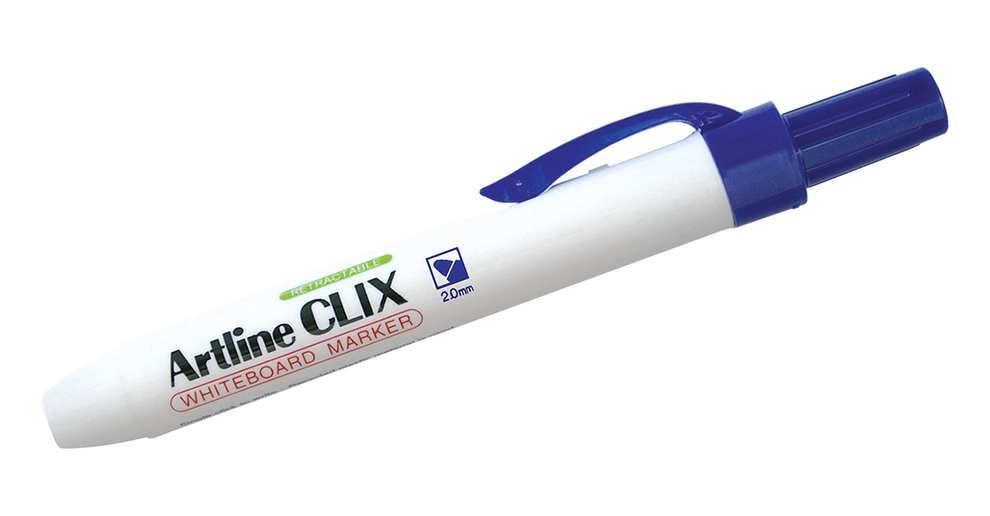Artline CLIX Whiteboard Markers 2.0mm Bullet Tip