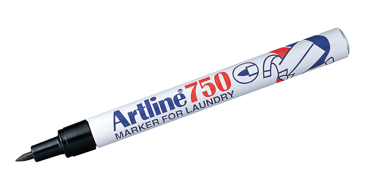 EK-750 Laundry Marker Black