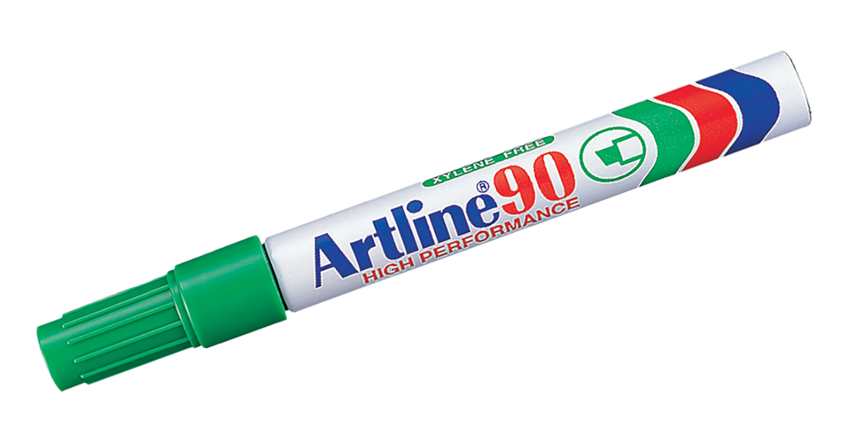 EK-90 Aluminum Barrel Permanent Marker Green
