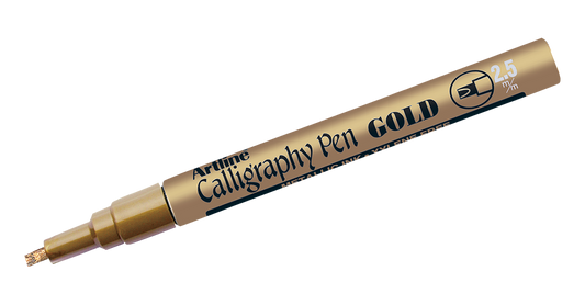 EK-993 Metallic Ink Calligraphy Marker Gold