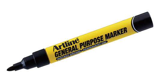 EKPR-GPM General Purpose Professional Series Marker Black