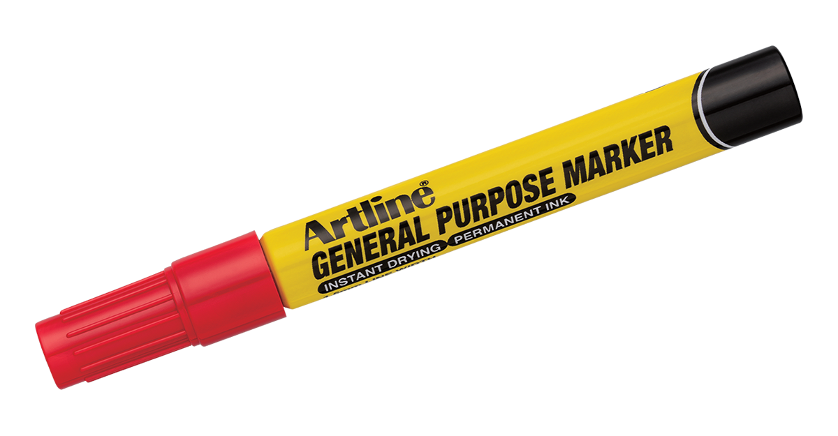 EKPR-GPM General Purpose Professional Series Marker Red
