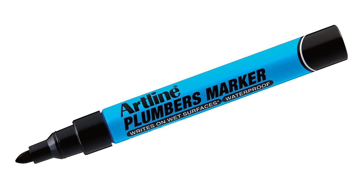 Plumbers Markers | Professional Series | 1.5mm Bullet Tip