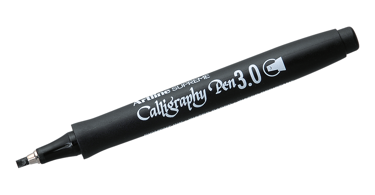 EPF-243 Artline SUPREME Calligraphy Pen Black