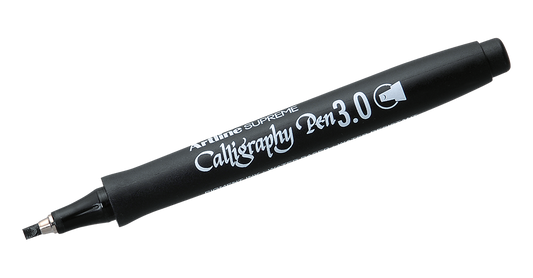 EPF-243 Artline SUPREME Calligraphy Pen Black