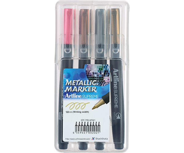 Metallic Markers & Pens –