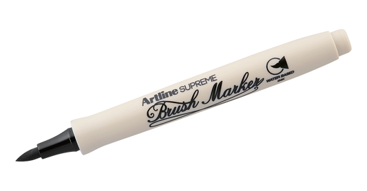 EPF-F Artline SUPREME Brush Marker Black