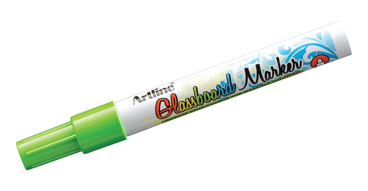 EPG-4 Glassboard Marker Fluorescent Green