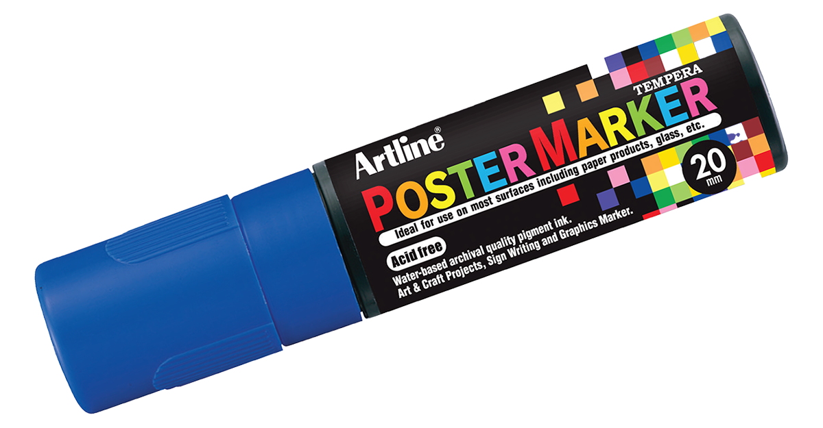 EPP-20 Poster Marker Blue