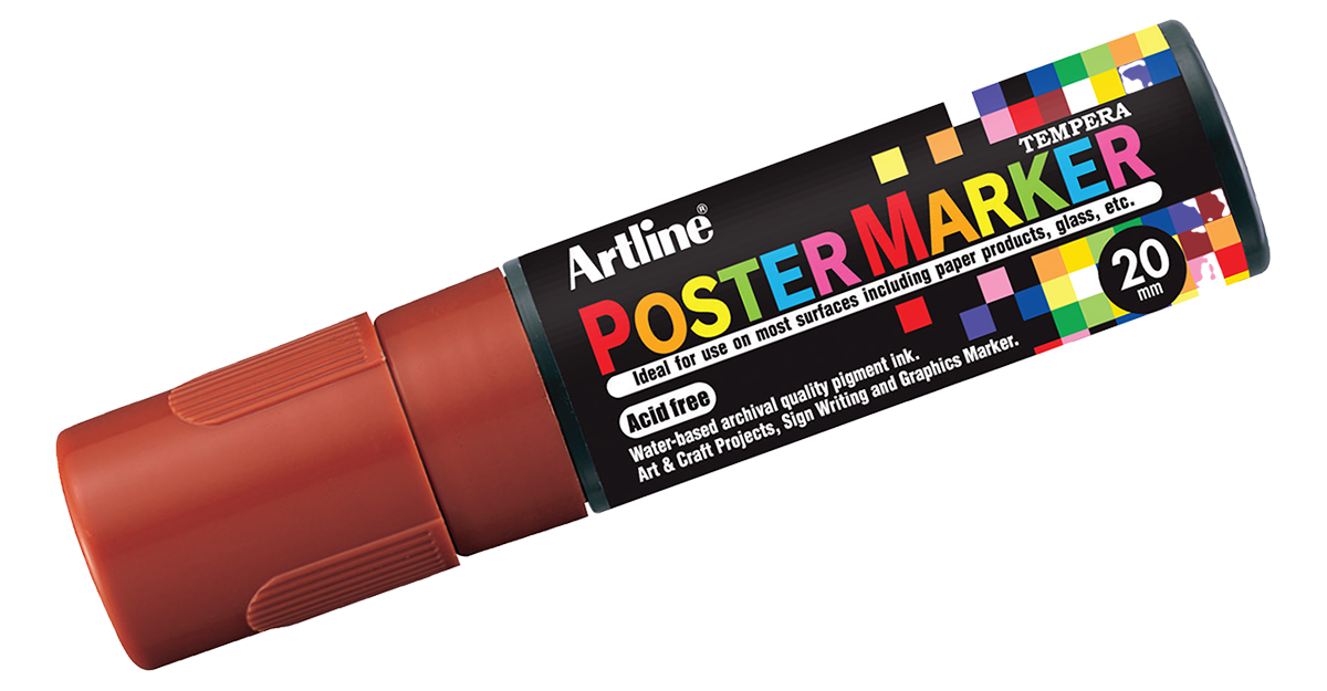EPP-20 Poster Marker Brown