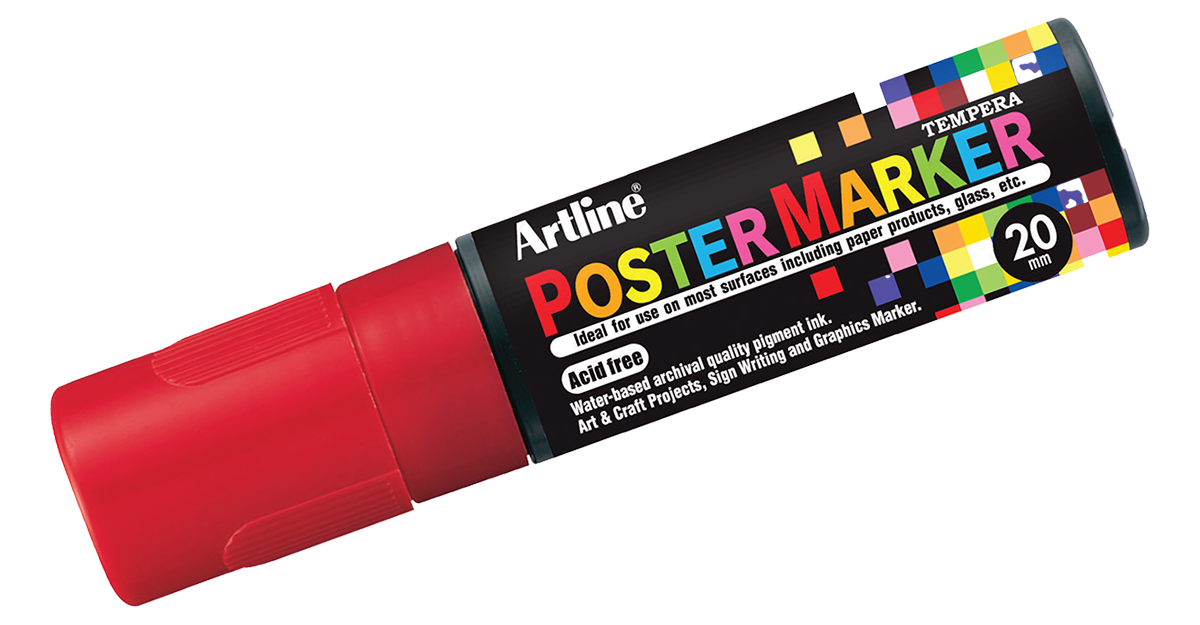 EPP-20 Poster Marker Red