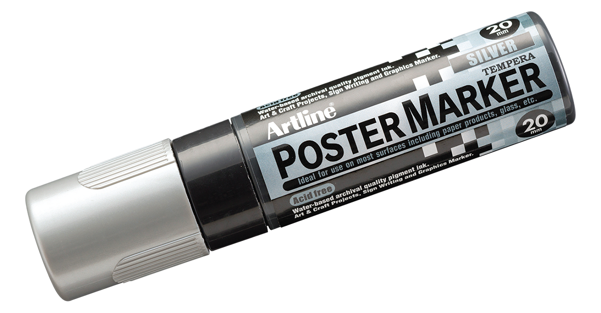 EPP-20 Poster Marker Silver
