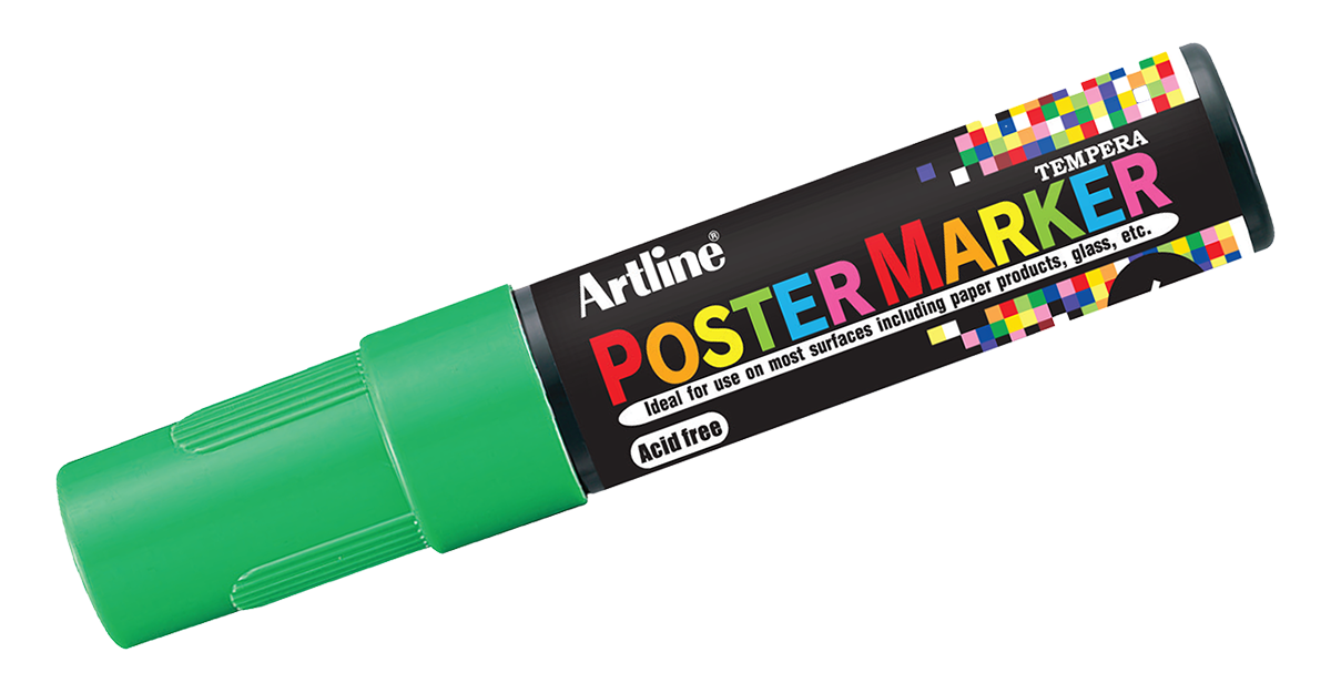 EPP-6 Poster Marker Fluorescent Green