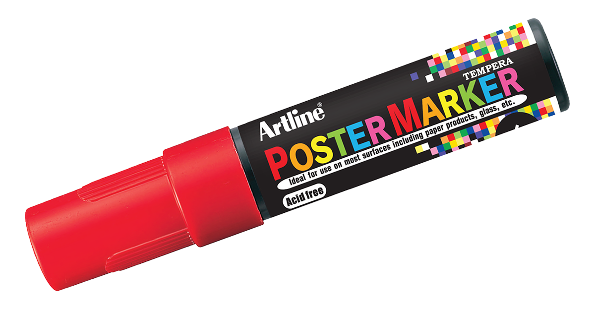 EPP-6 Poster Marker Red