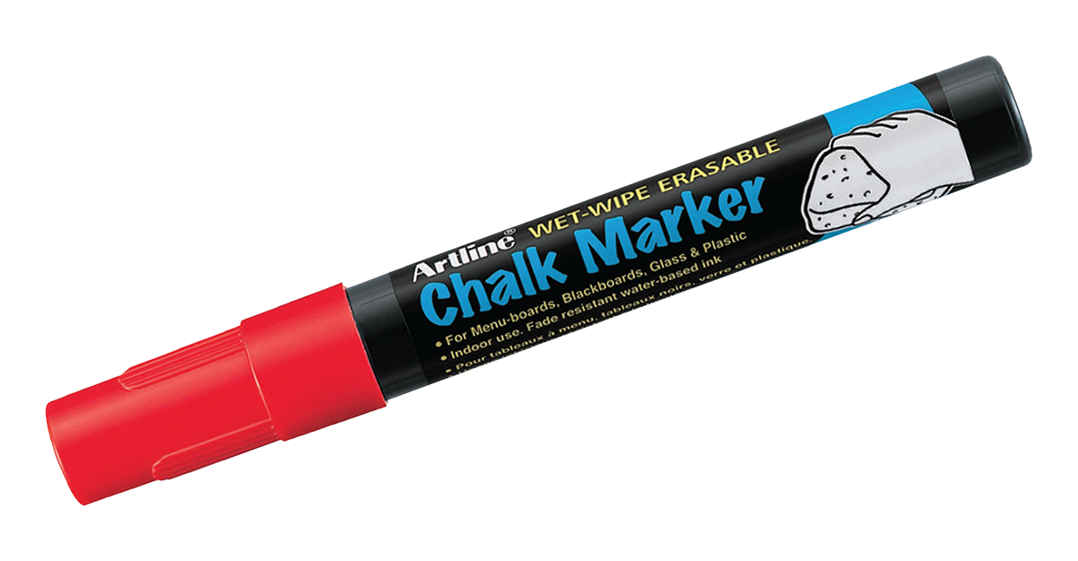 EPW-4 Chalk Marker Red