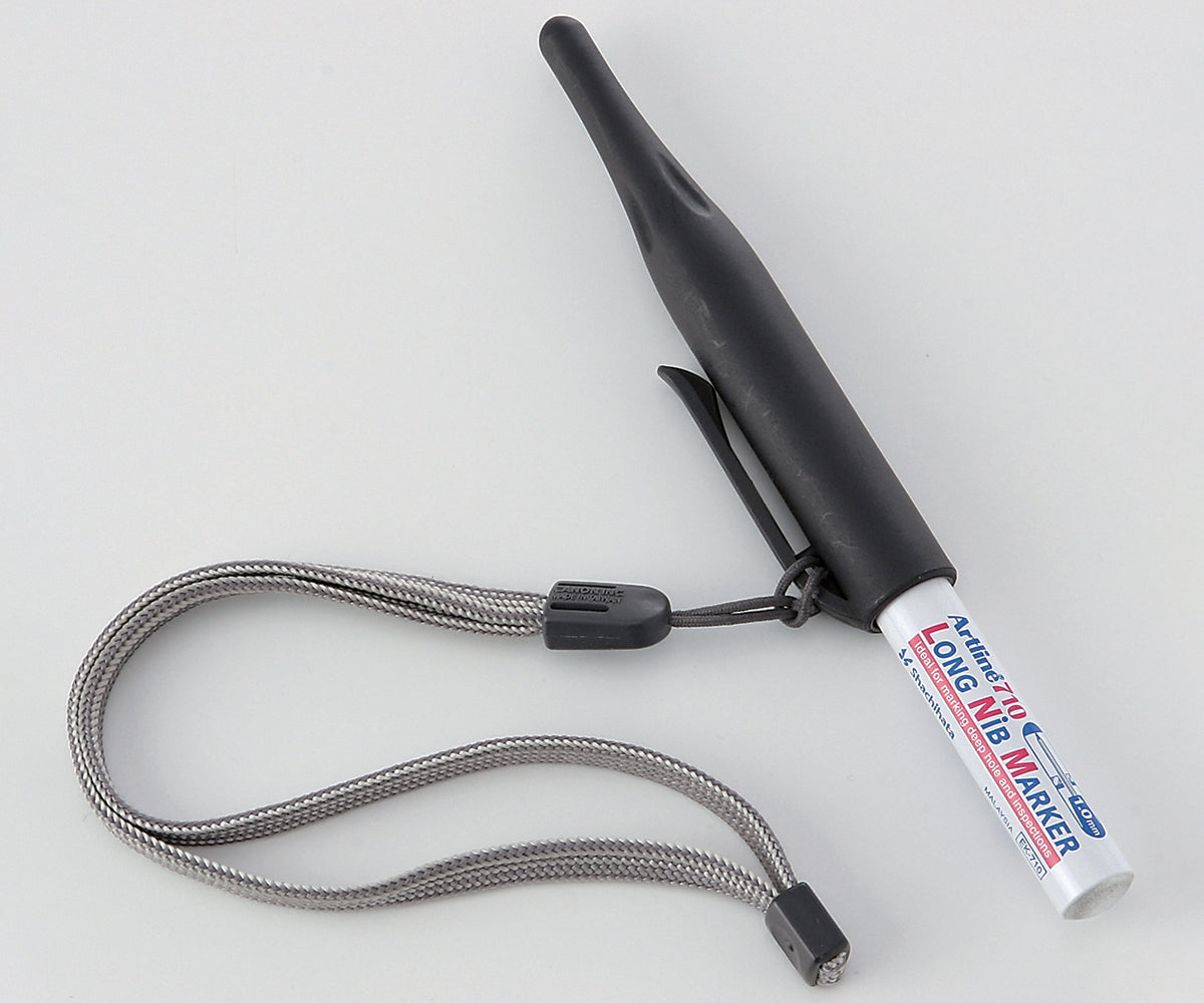 Artline 710 Long Nib Permanent Ink Marker - Ideal for Marking Hard