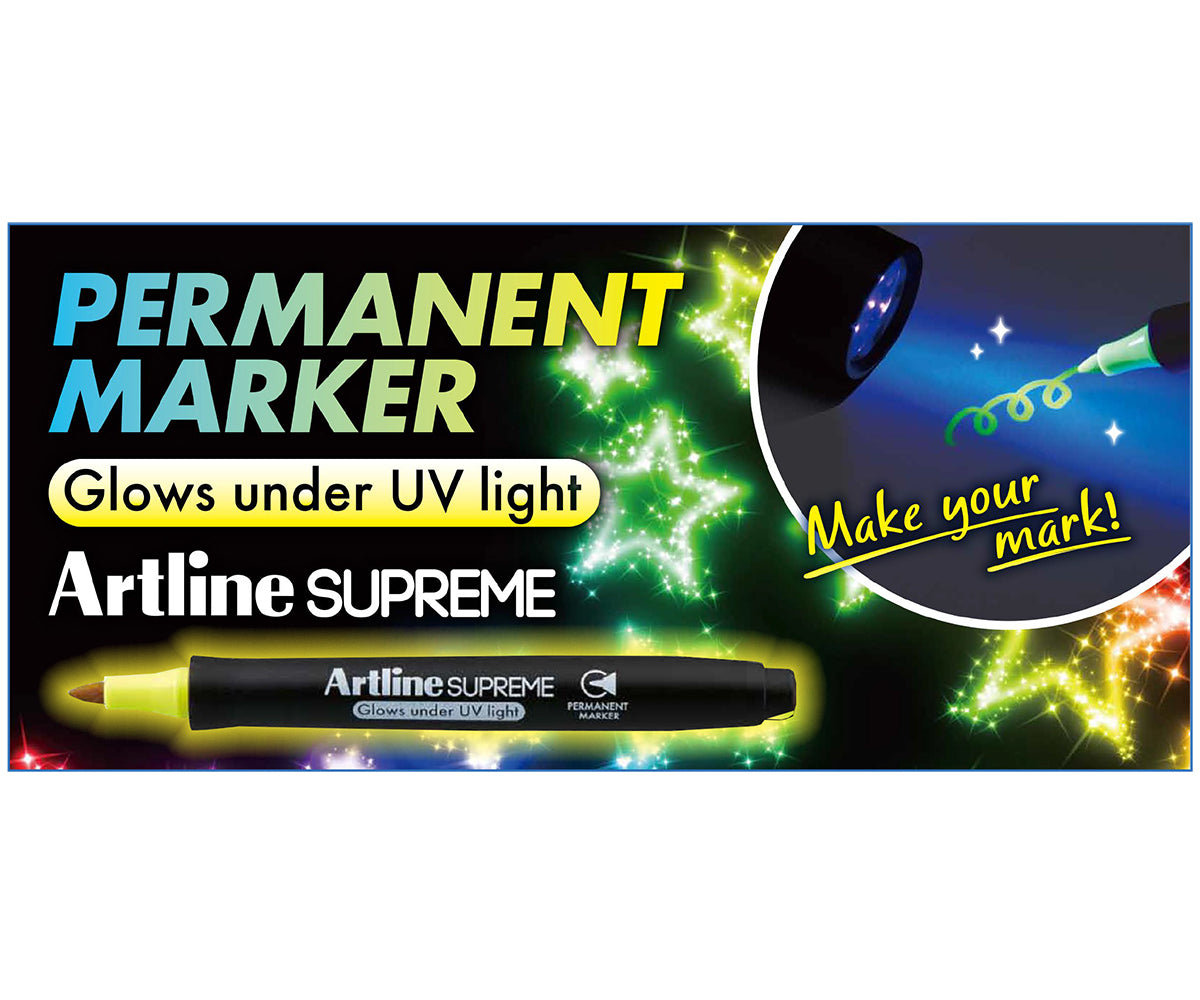Artline SUPREME UV Marker Set | 1.0mm Bullet Tip