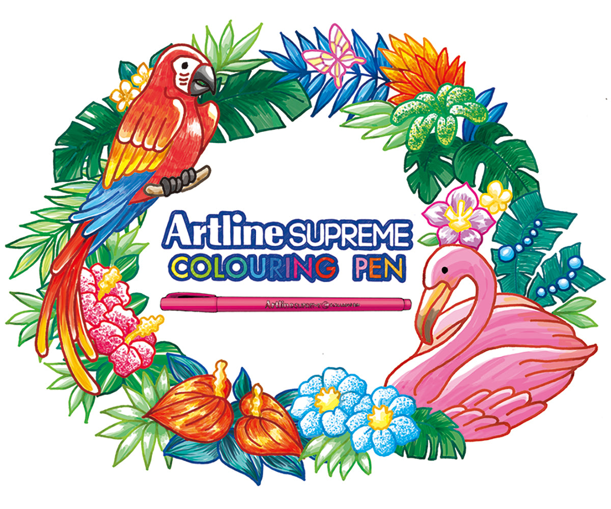 Artline SUPREME Coloring Pen Sets | 0.6mm Fine Tip